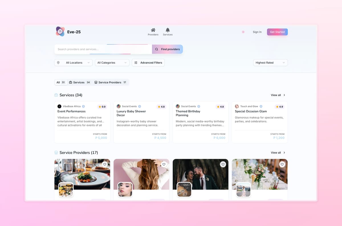 Discover Vendors